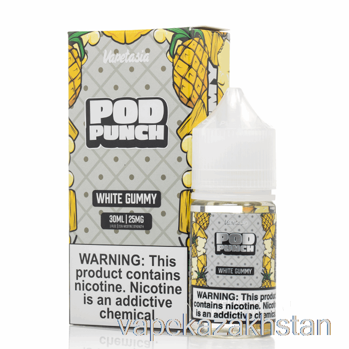 Vape Disposable White Gummy - Vapetasia POD PUNCH Salts - 30mL 50mg